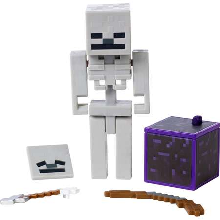 Фигурка Minecraft Скелет с аксессуарами GCC15