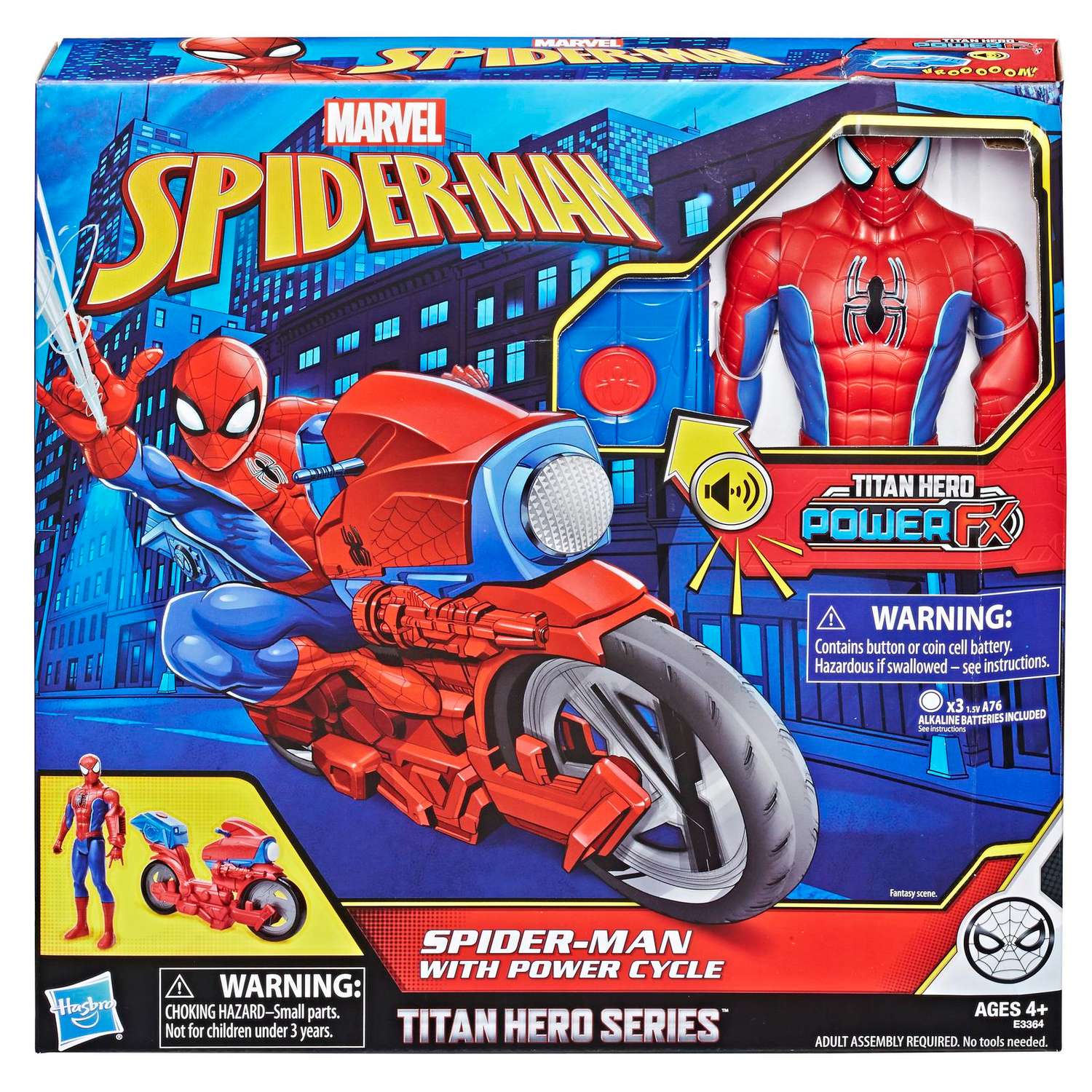 Набор игровой Hasbro (SM) Титан Человек-паук с транспортом E3364EW0 - фото 2
