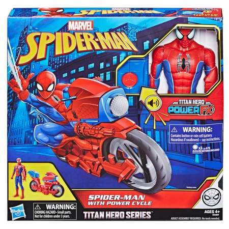 Набор игровой Hasbro (SM) Титан Человек-паук с транспортом E3364EW0