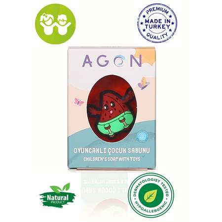 Детское мыло AGON Мыло с игрушкой внутри