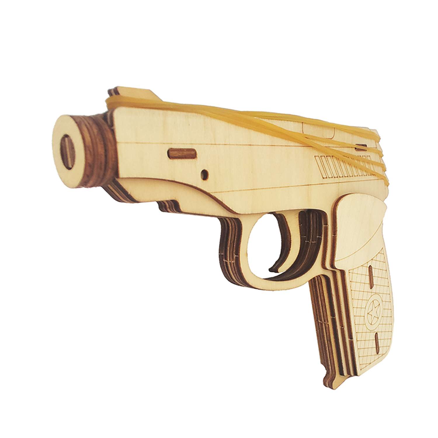 Сборная модель Чудо-Дерево Пистолет 81 резинкострел - фото 2