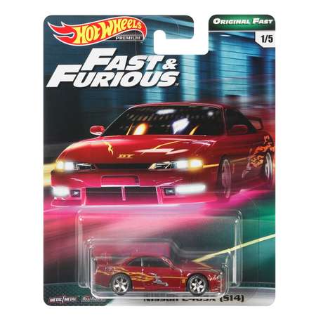 Машинка Hot Wheels Форсаж Ниссан 240SX GBW84