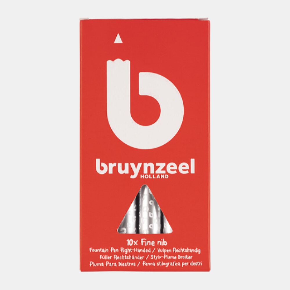 Перьевая ручка Bruynzeel с картриджем тонкое перо Fine 0.85мм - фото 1