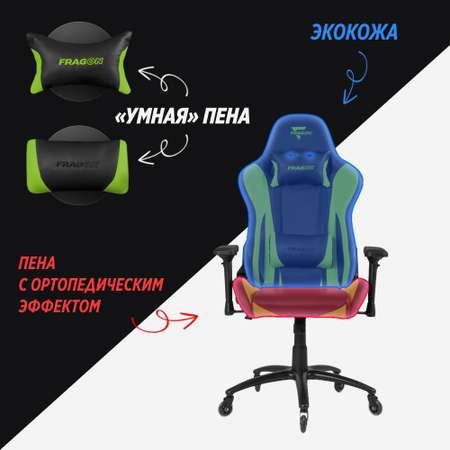 Компьютерное кресло GLHF серия 5X Black/Green