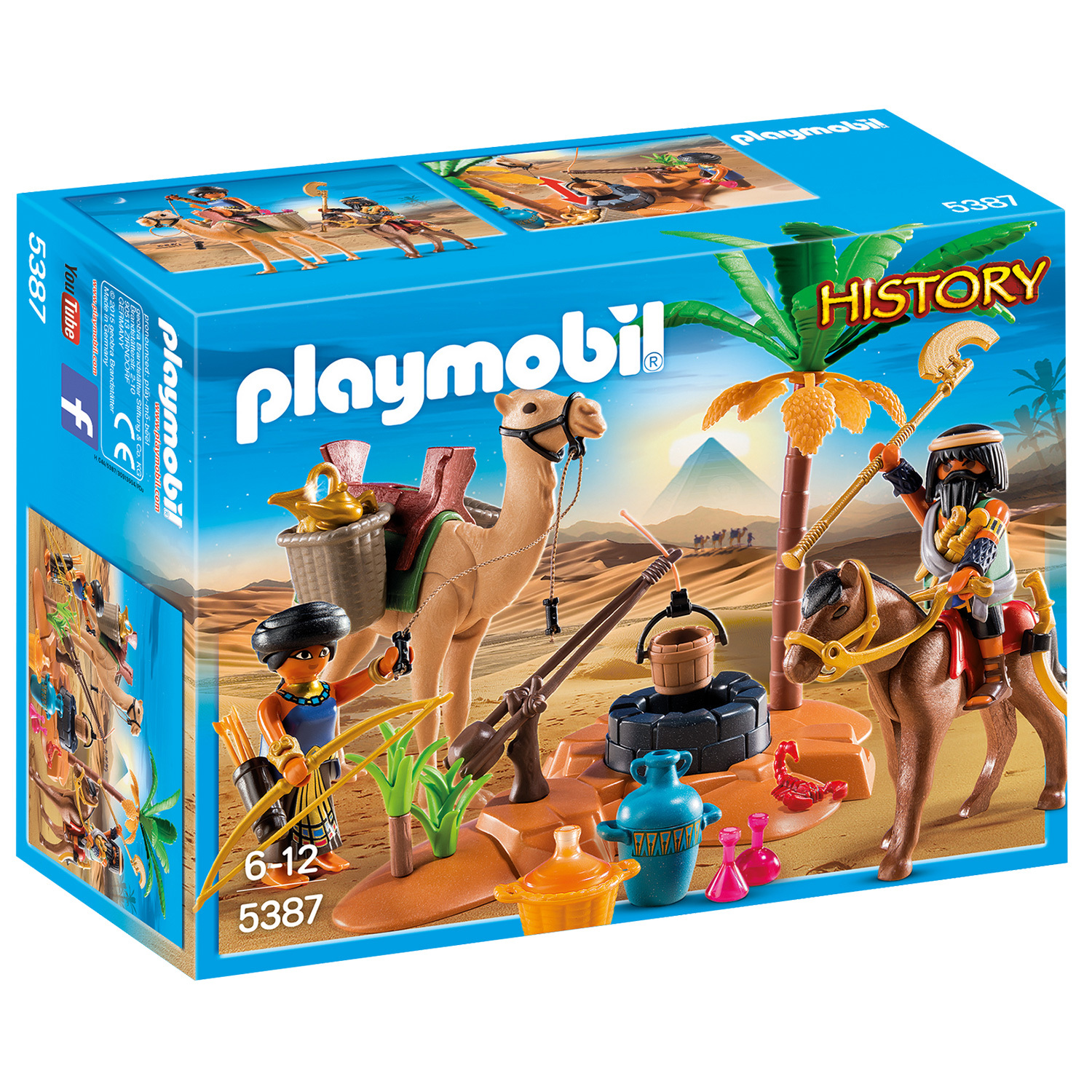 Конструктор Playmobil Лагерь Расхитителей гробниц - фото 3