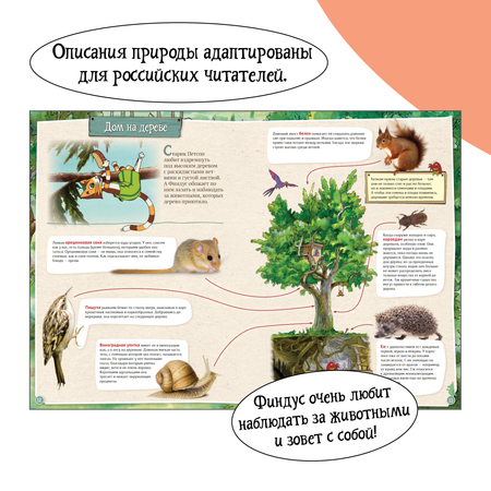 Книга ALBUS CORVUS Петсон и Финдус изучают животных