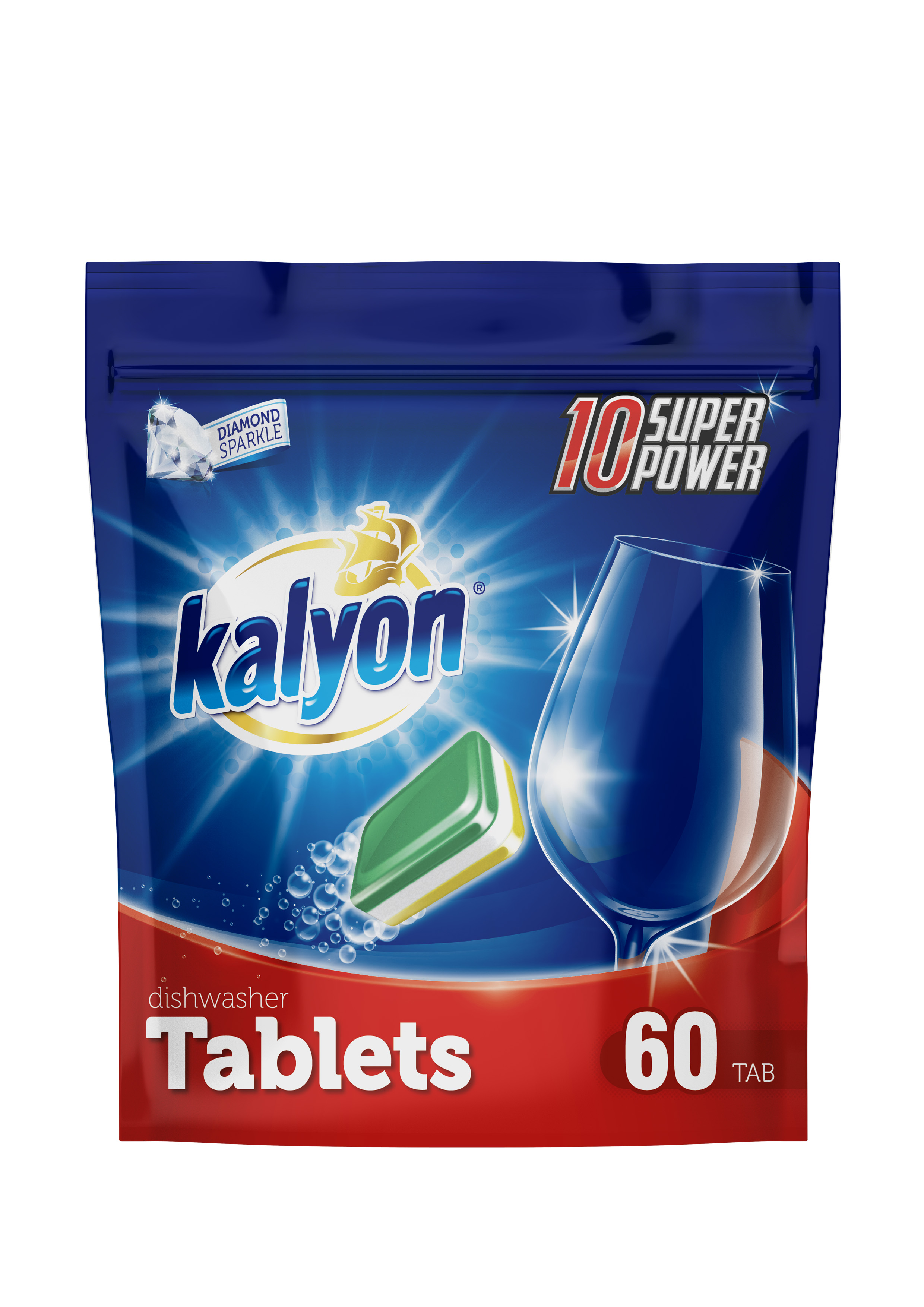 Таблетки Kalyon Для посудомоечной машины 10 Super power купить по цене 200  ₽ в интернет-магазине Детский мир