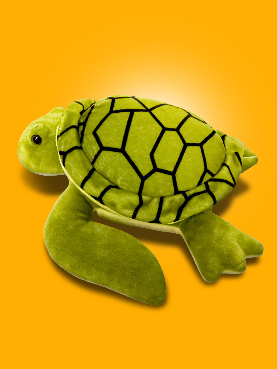 Мягкая игрушка Bebelot Морская черепаха 28 см - фото 4