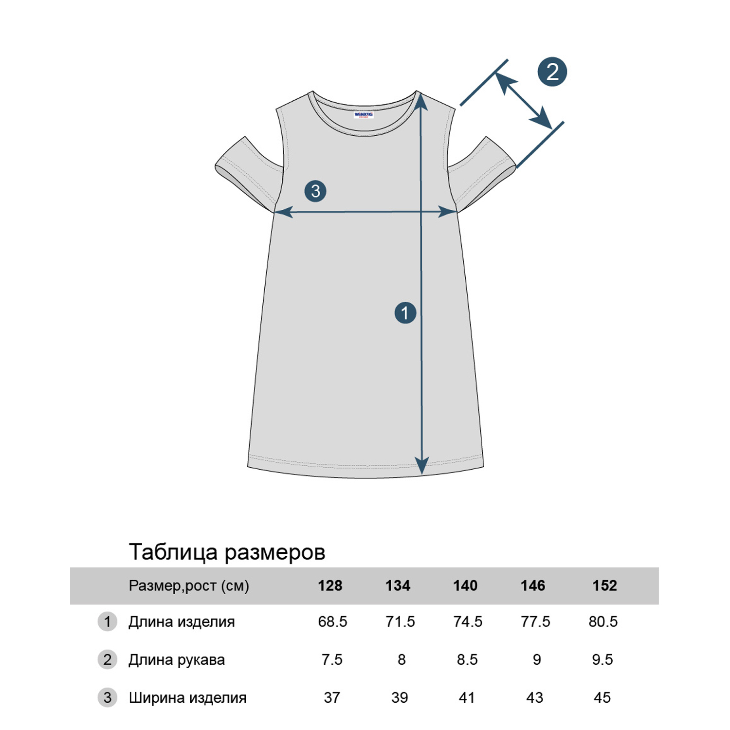 Платье Winkiki WJG01740_Клубника - фото 3