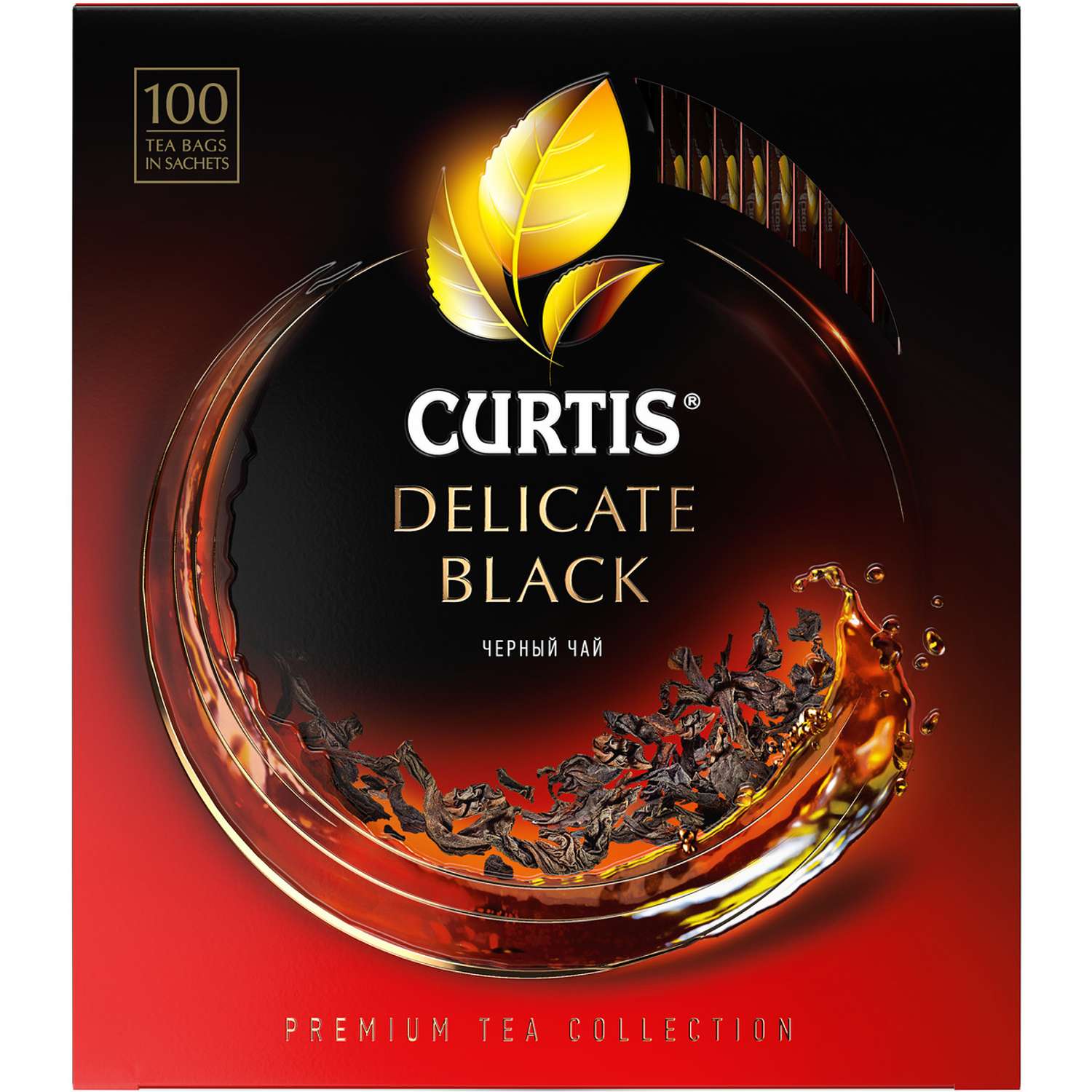 Чай черный Curtis Delicate Black 100 пакетиков - фото 1