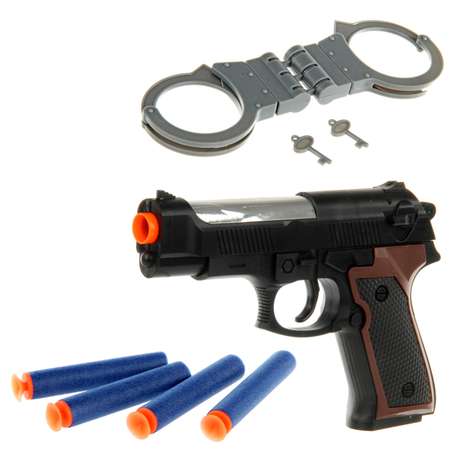 Пистолет Veld Co С мягкими пулями и наручниками
