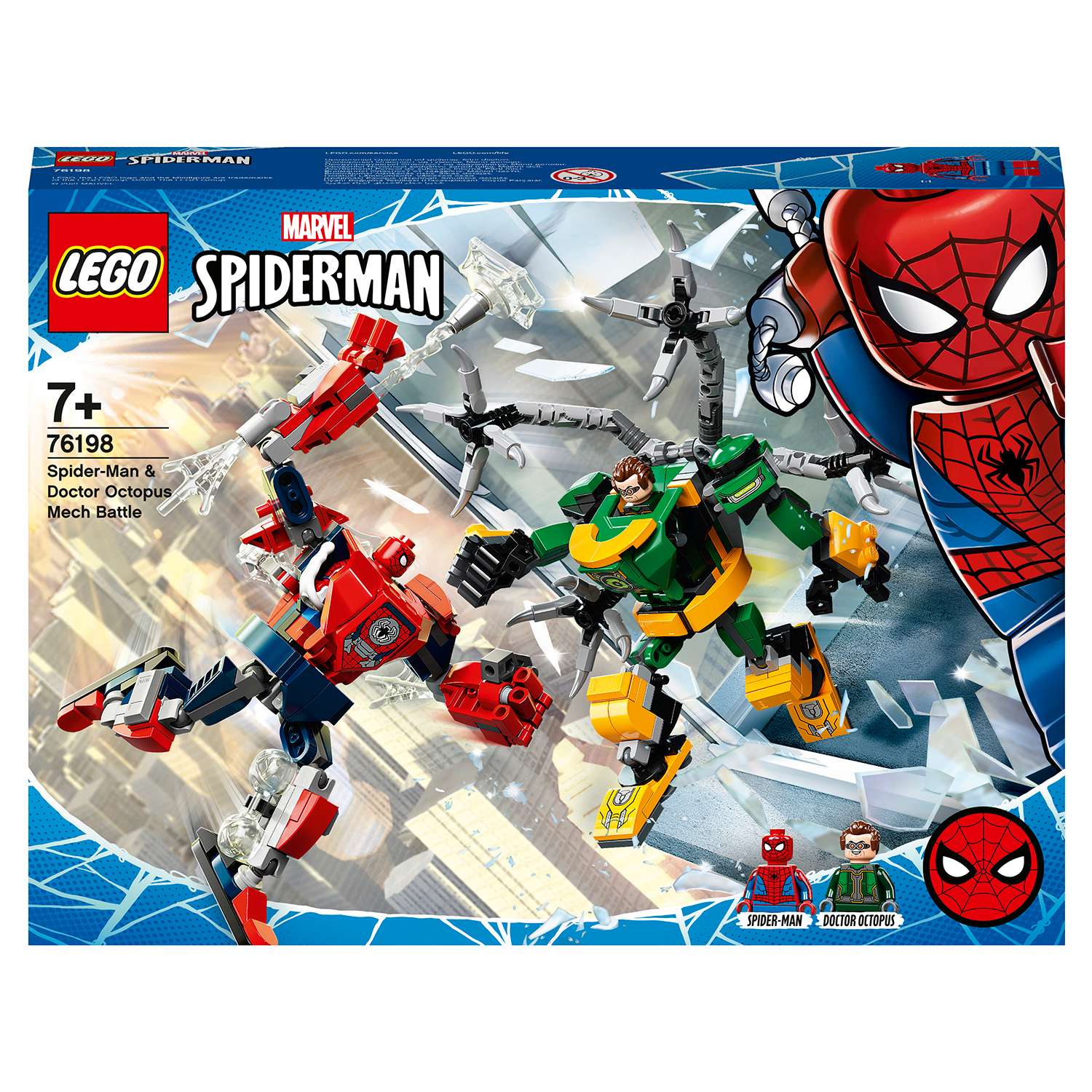 Конструктор LEGO Super Heroes Битва роботов Человек-Паук против Доктора Осьминога 76198 - фото 2
