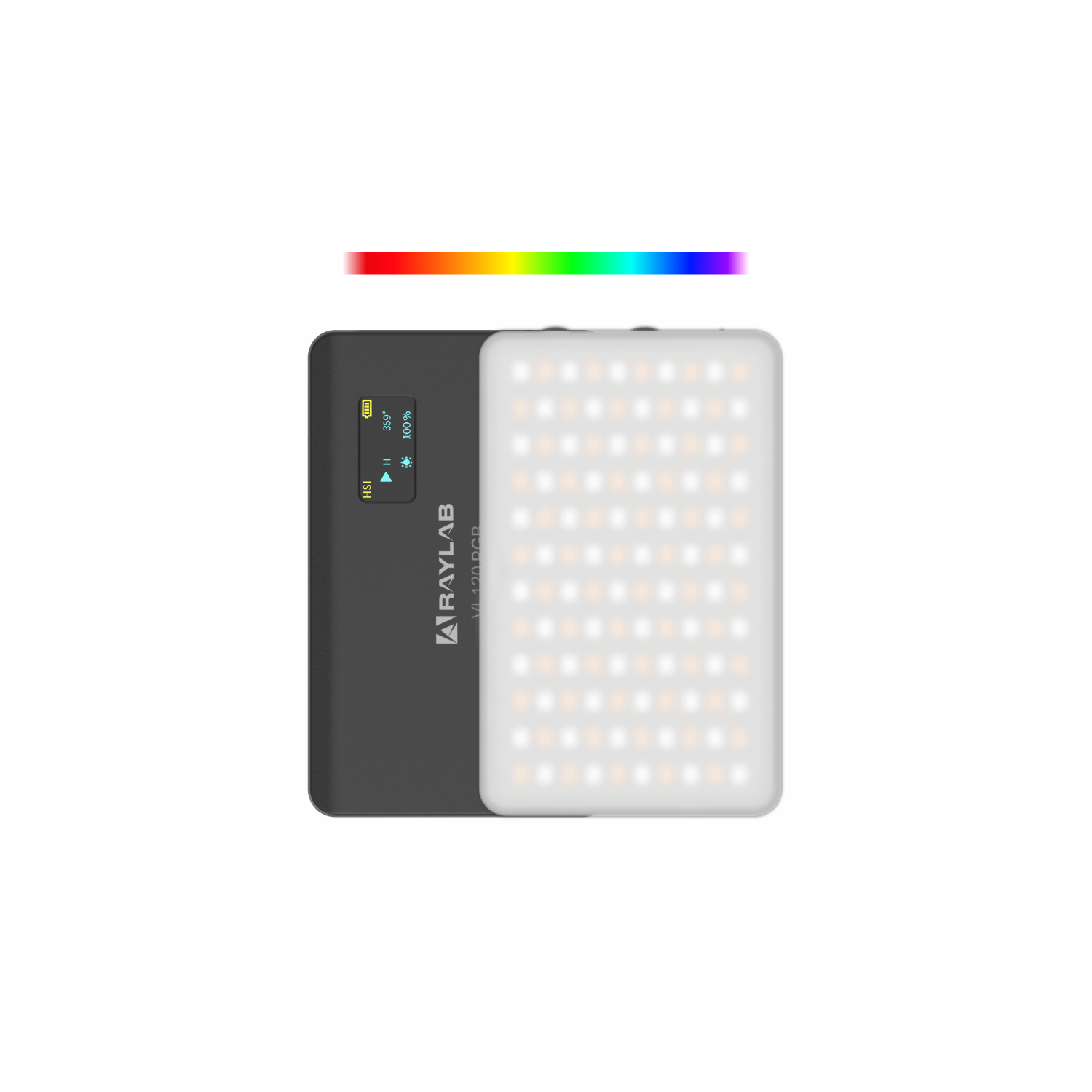 Осветитель светодиодный RAYLAB rl led08rgb от 2500 до 9000k 3100mah - фото 1