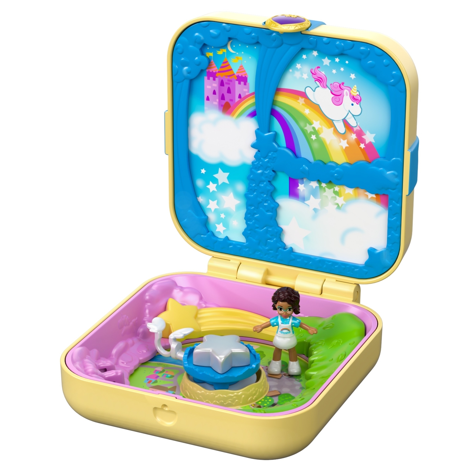 Набор игровой POLLY POCKET Мини-мир Сказочная страна единорогов GDK78 GDK76 - фото 3