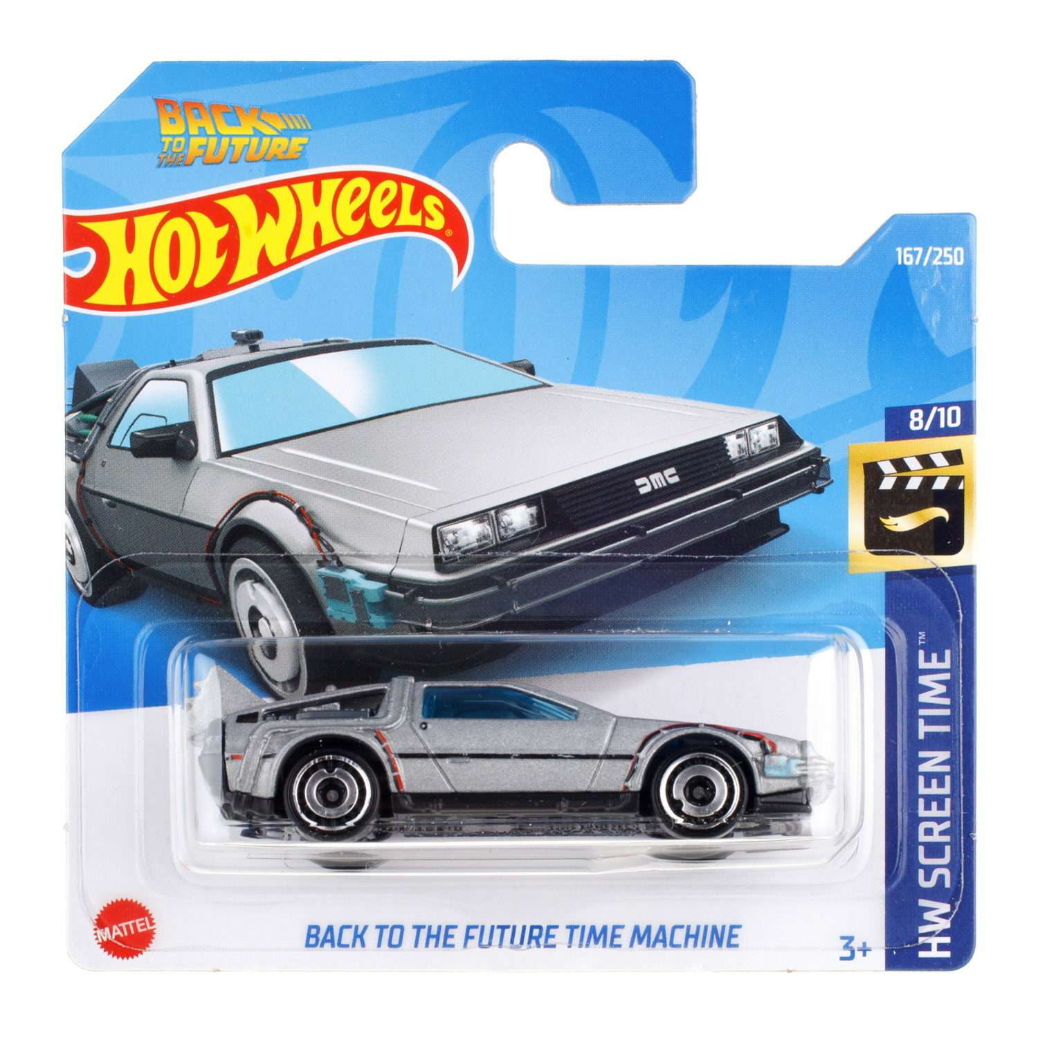 Коллекционная машинка Hot Wheels back to the future time machine 5785-61 - фото 2