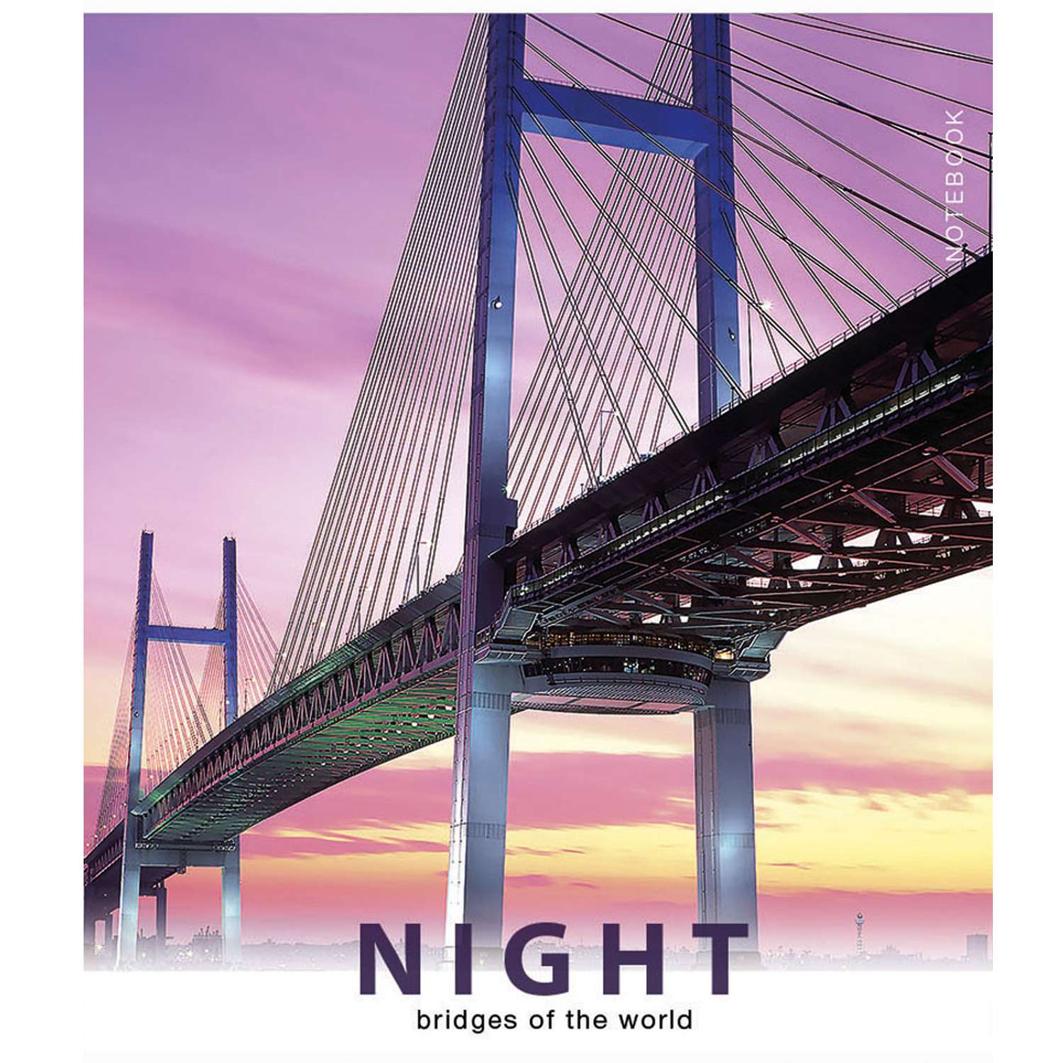 Тетрадь общая Мировые тетради Night bridges А5 Клетка 60листов в ассортименте - фото 4