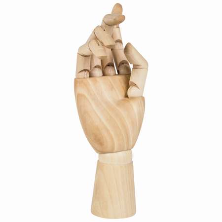 Манекен человека Brauberg художественный деревянный учебный Art Classic Рука высота 25 см женская правая