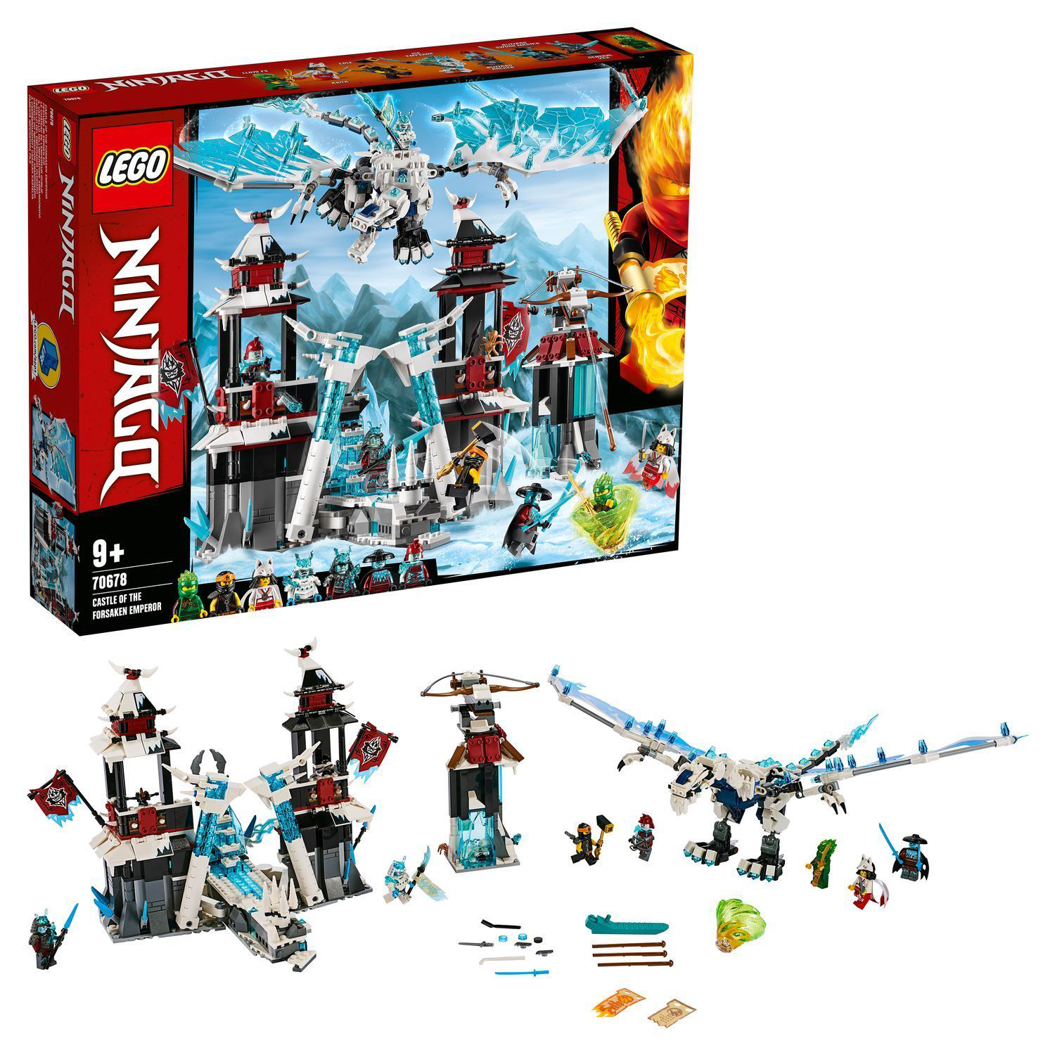 Конструктор LEGO Ninjago Замок проклятого императора 70678 - фото 1