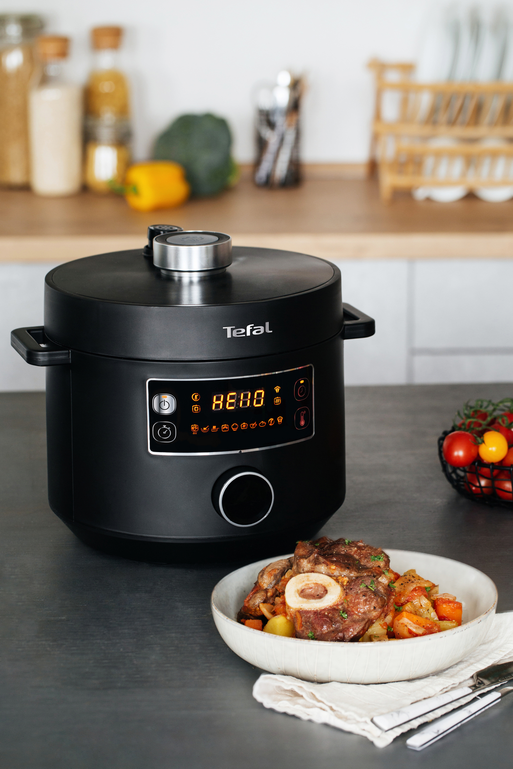 Мультиварка-скороварка Tefal Turbo Cousine CY753832 10 программ купить по  цене 15498 ₽ в интернет-магазине Детский мир