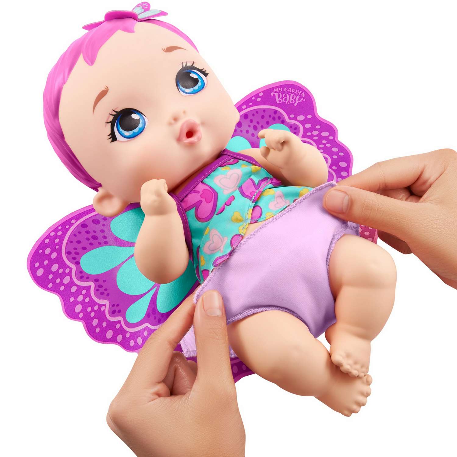 Кукла My Garden Baby Малышка-фея Цветочная забота Розовая GYP10 GYP10 - фото 7