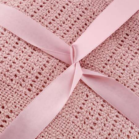 Одеяло вязаное ОТК 100% хлопок 100x140 в ассортименте