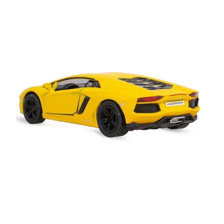 Модель KINSMART Ламборгини Aventador LP 700-4 1:38 желтая