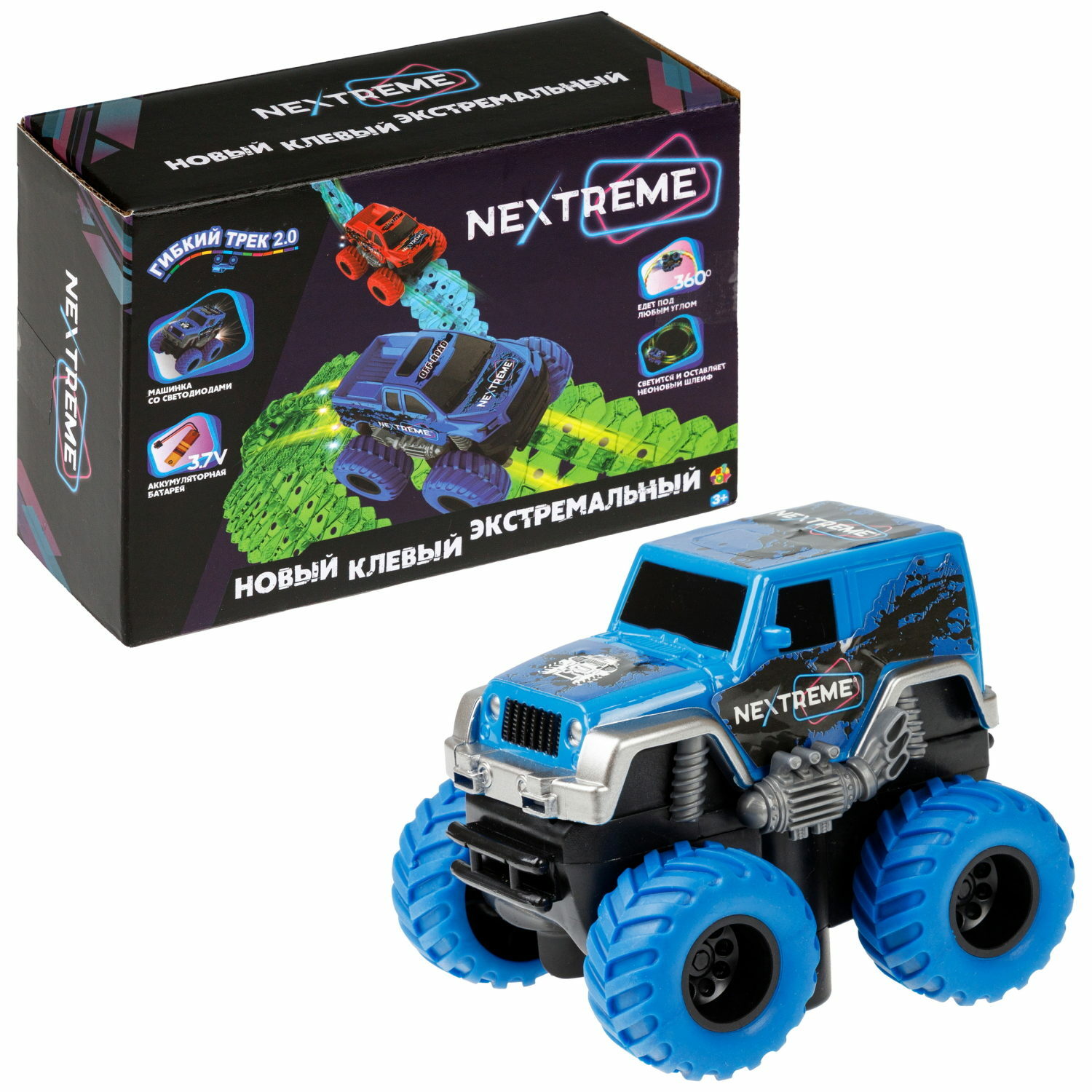 Машинка 1TOY Nextreme Внедорожник синий