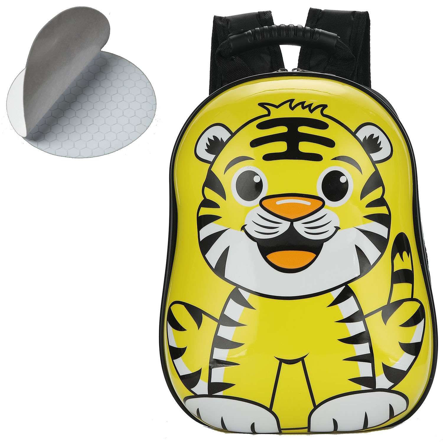 Рюкзак детский дошкольный LATS Тигр и светоотражатель в подарок - фото 1