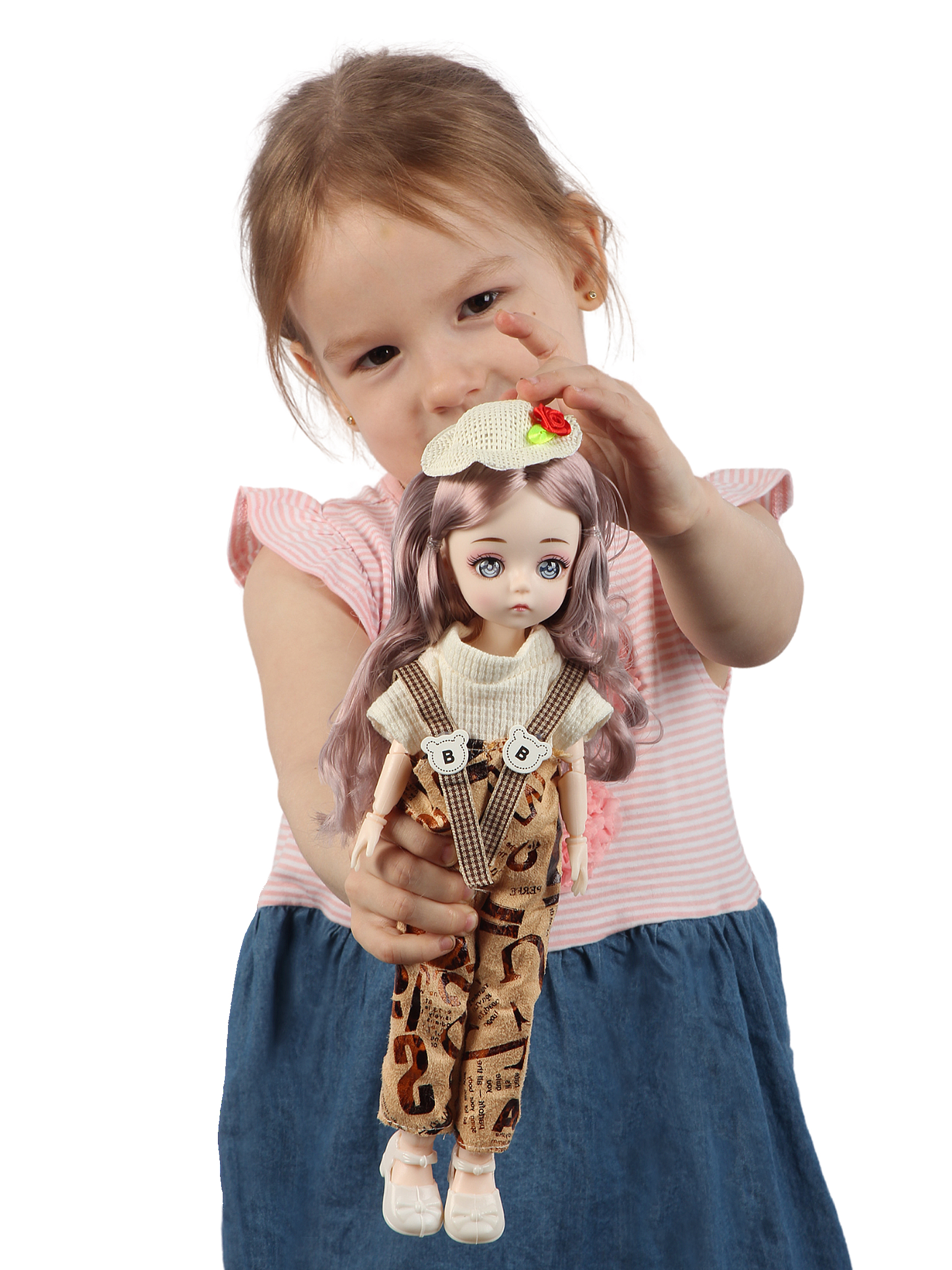 Кукла шарнирная 30 см Little Mania Варвара KC002-BR - фото 1