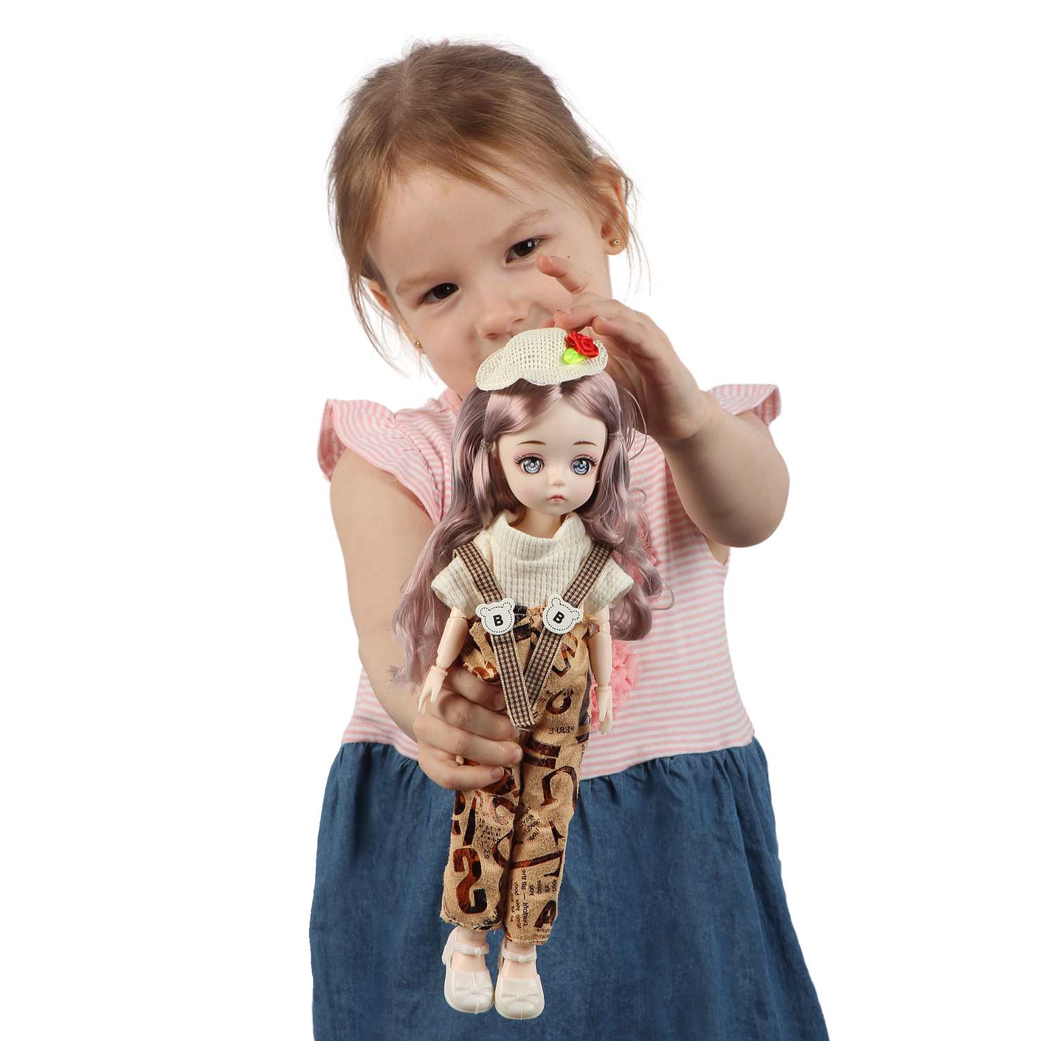 Кукла шарнирная 30 см Little Mania Варвара KC002-BR - фото 1