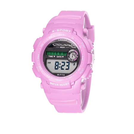 Cпортивные наручные часы Lasika W-F114-pink
