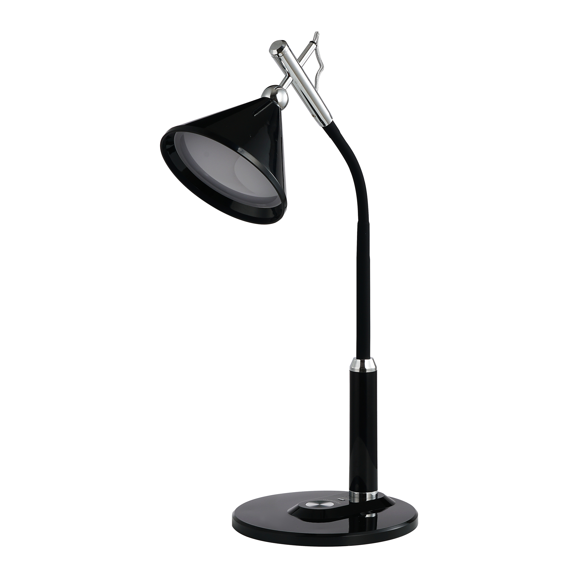 Светильник настольный Uniel TLD-569 Black/LED/400Lm/2700-5500K/Dimmer - фото 1