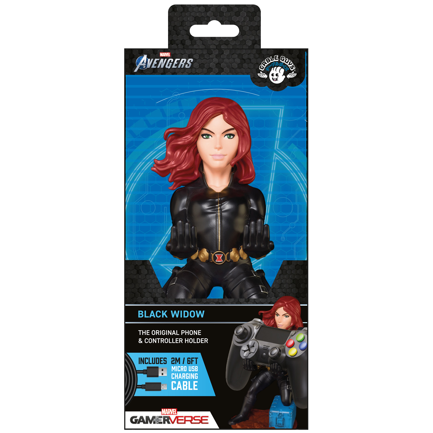 Подставка для телефона Cable Guys Marvel: Black Widow CGCRMR300204 - фото 2