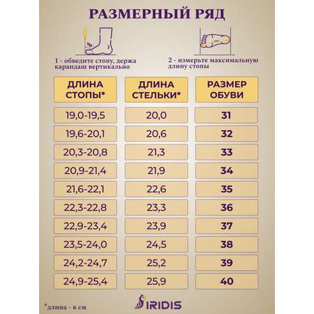 Туфли IRIDIS