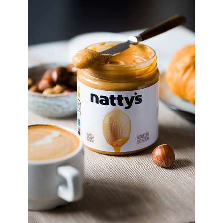 Паста арахисовая Nattys Creamy с мёдом 525 г
