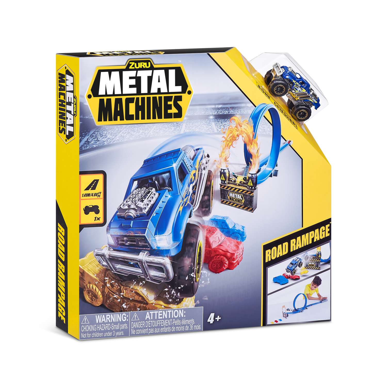 Набор Metal Machines Metal Machines Трек Road Rampage 6701 6701 - фото 16