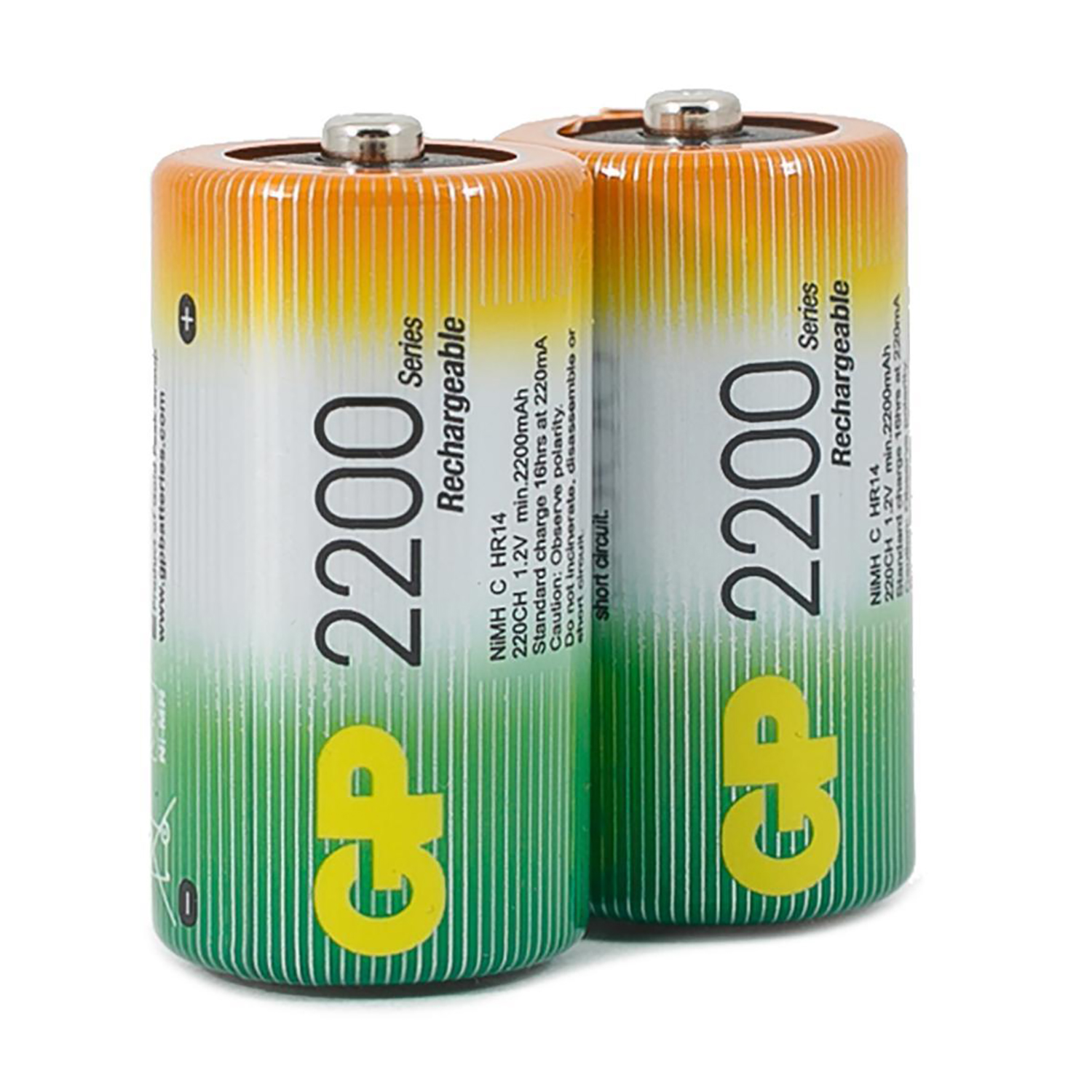 Аккумулятор GP C HR14 2200mAh 2шт GP 220CH-2CR2 - фото 7