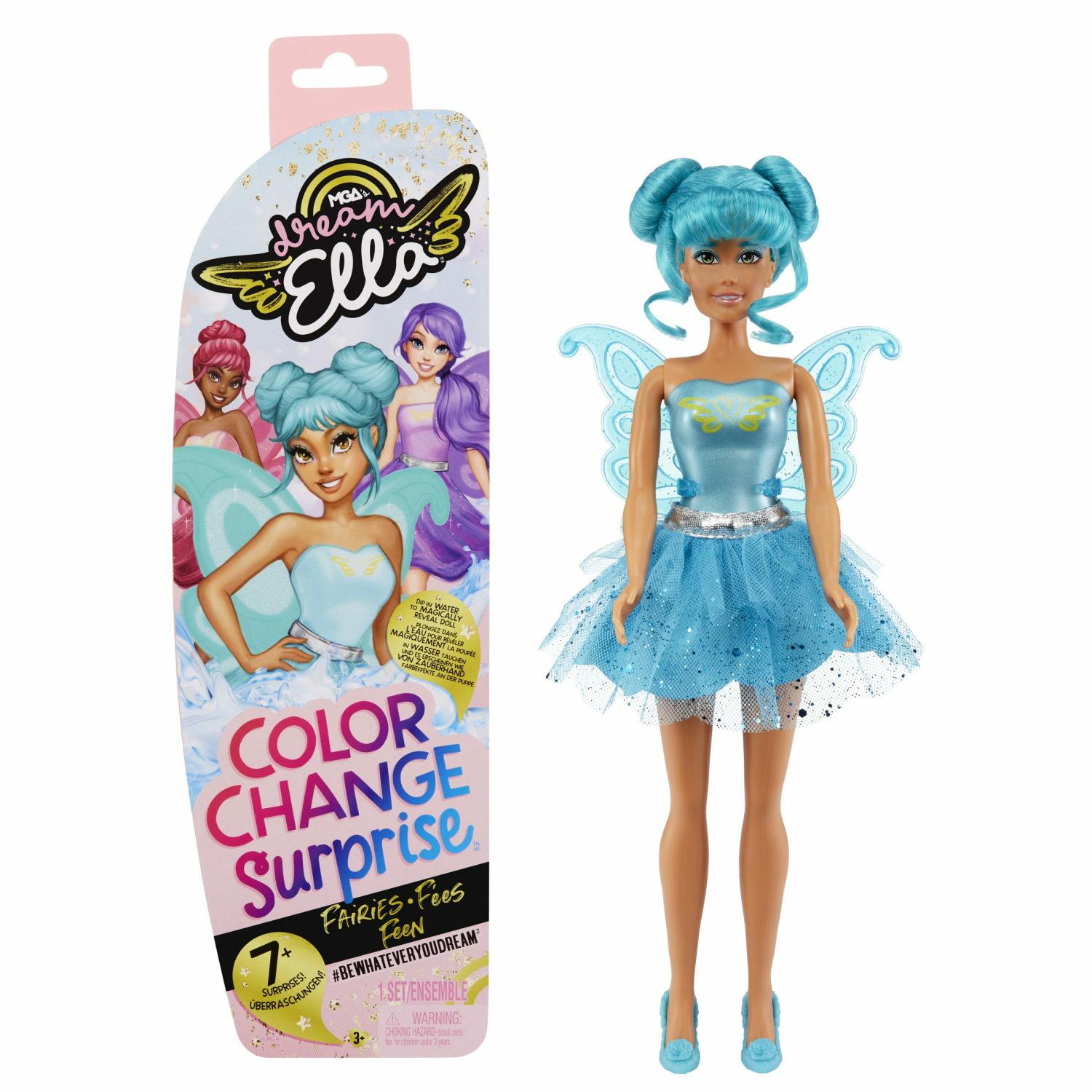 Кукла-сюрприз Lalaloopsy Dream Ella меняющая цвет Teal 582397 - фото 1