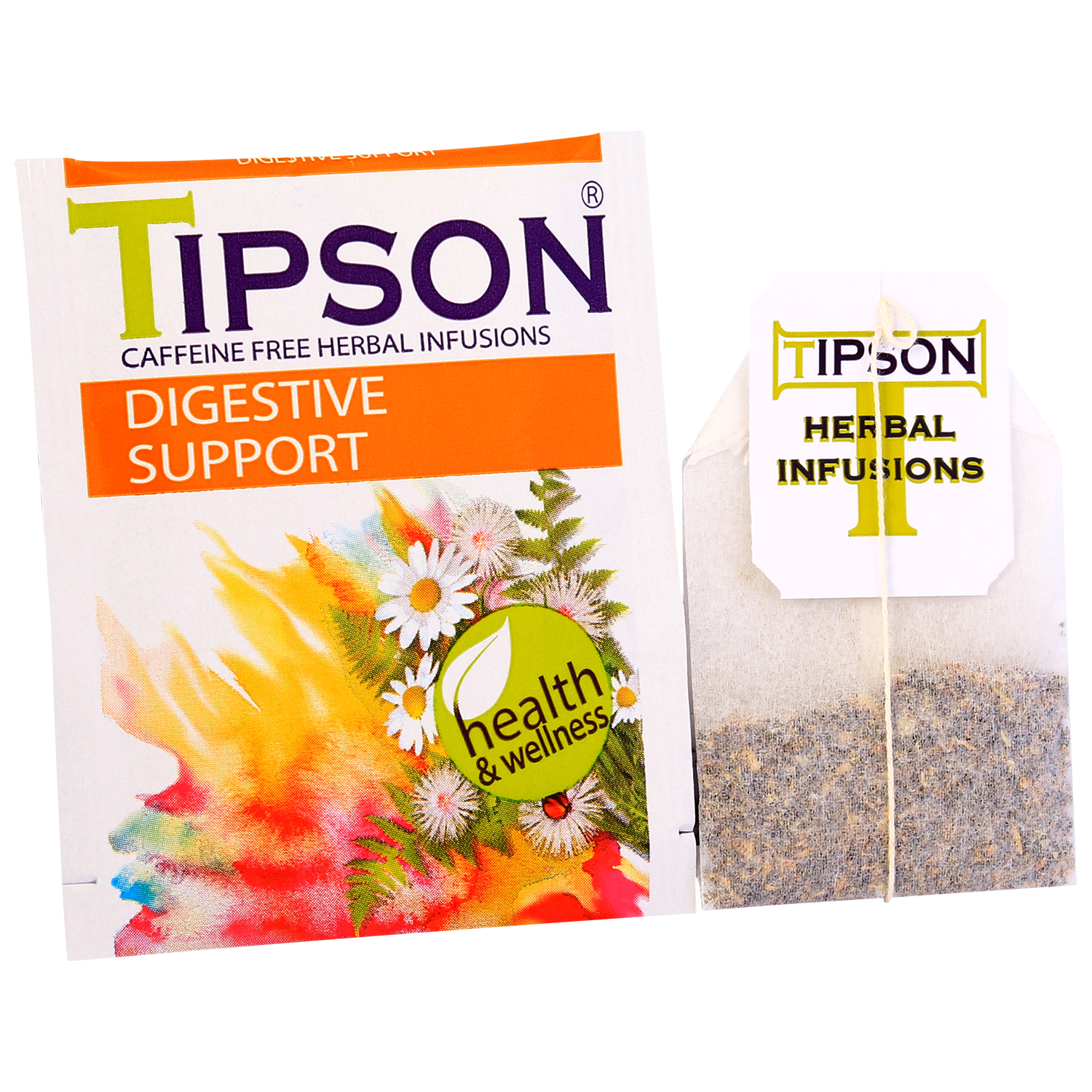 Чай Tipson На здоровье Digestive support 25 саше - фото 2