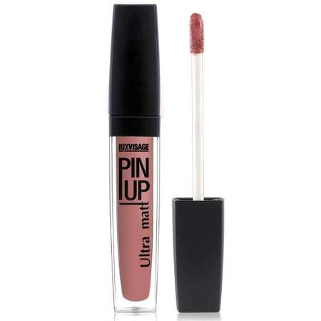 Блеск для губ матовый Luxvisage PIN UP Ultra Matt тон 18 Cream PraLine