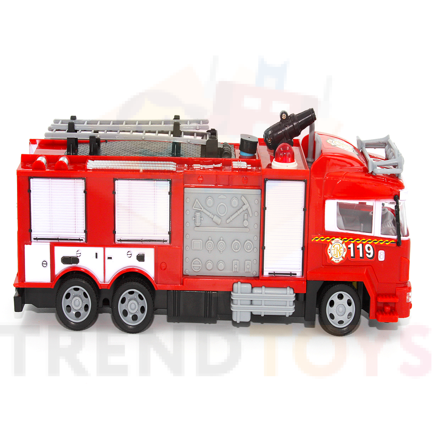 Пожарная машина TrendToys на пульте управления красный MNT003 - фото 9