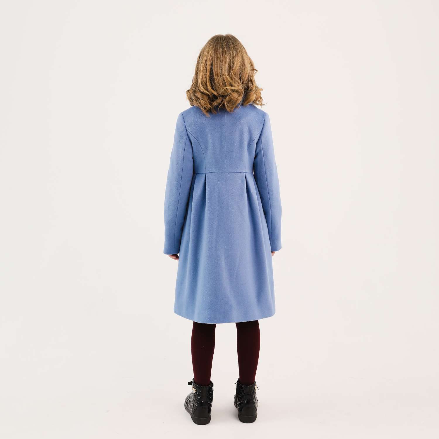 Пальто Smiths brand E5s_голубой - фото 2