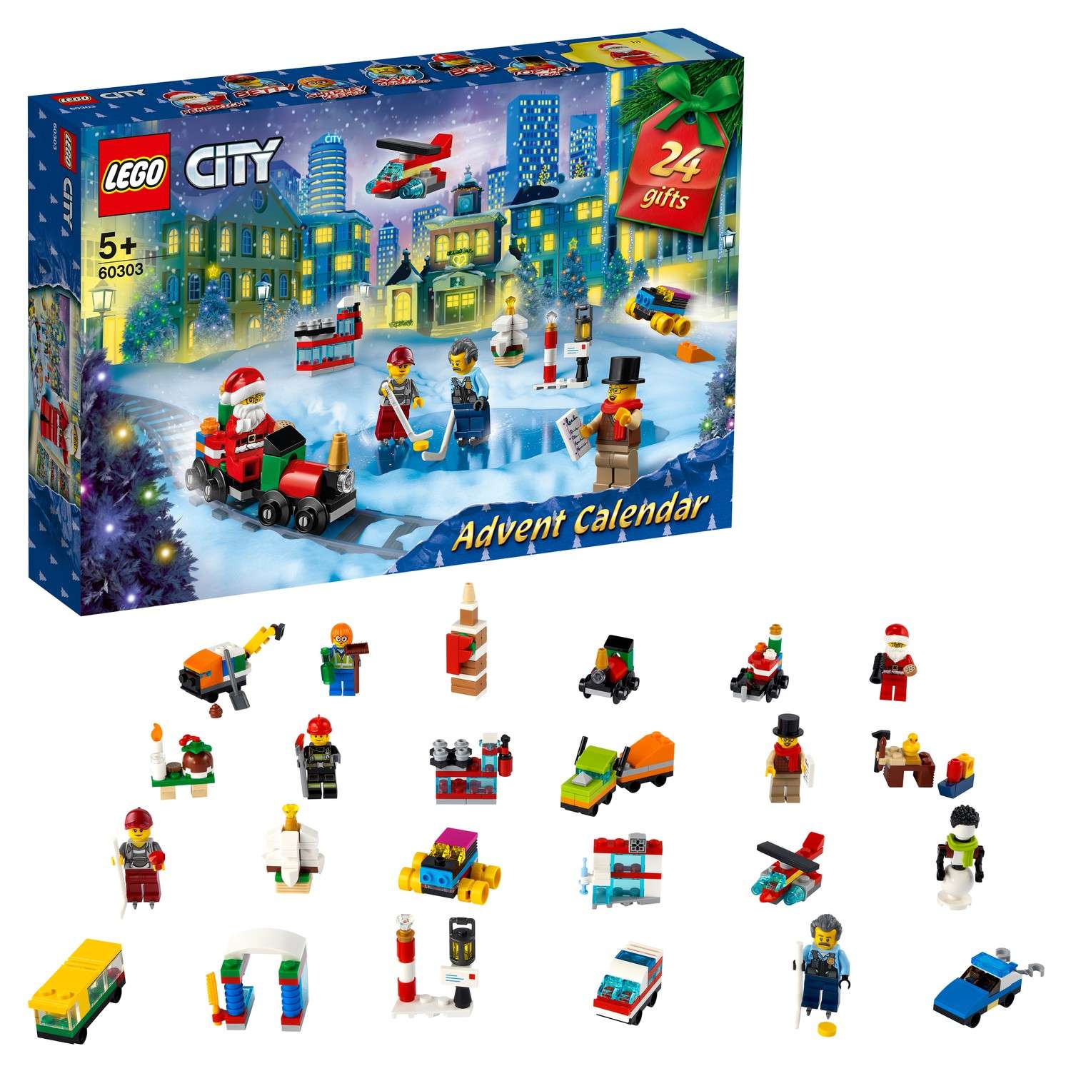 Конструктор LEGO City Occasions Новогодний календарь 60303 - фото 1