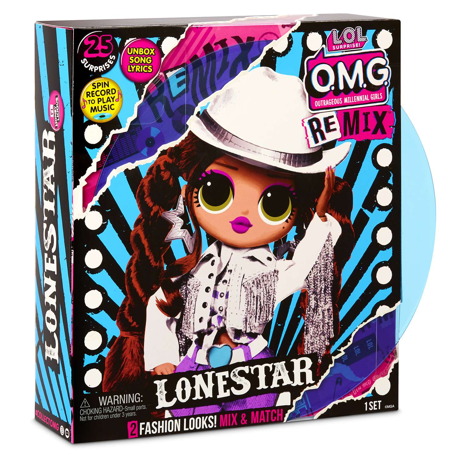 Кукла L.O.L. Surprise! OMG Remix Lonestar 567233E7C 567233E7C - фото 2