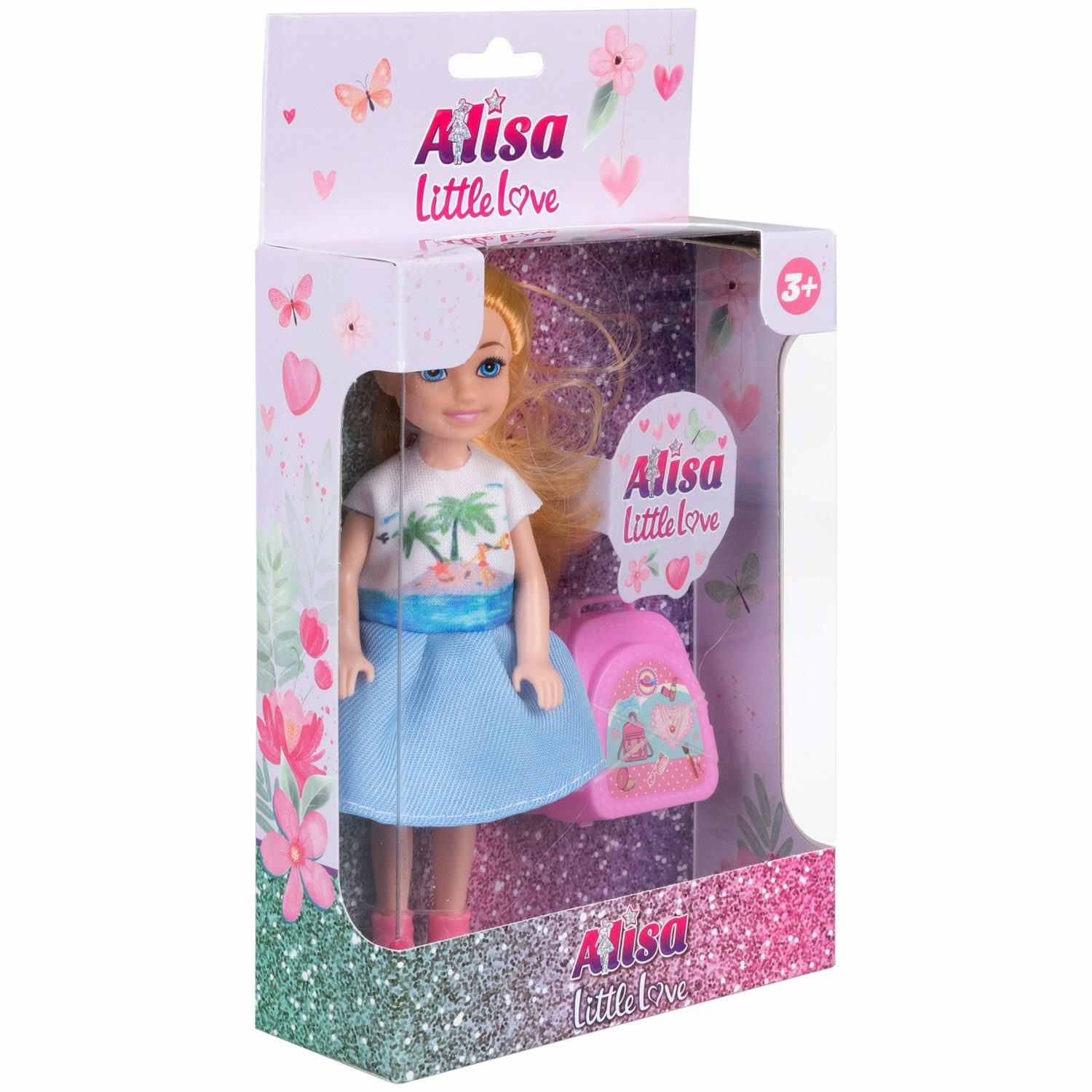 Кукла детская 1TOY Alisa Little Love блондинка мини Т24367 - фото 7