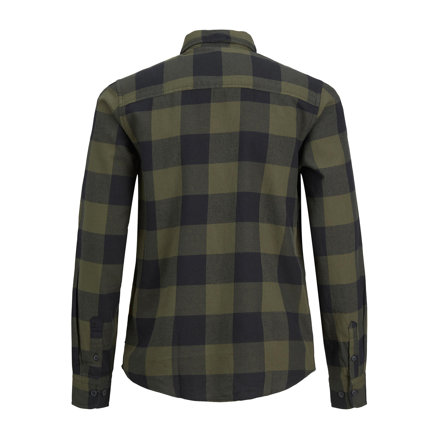 Рубашка JACK AND JONES JUNIOR 12183050/Dusty Olive - фото 2