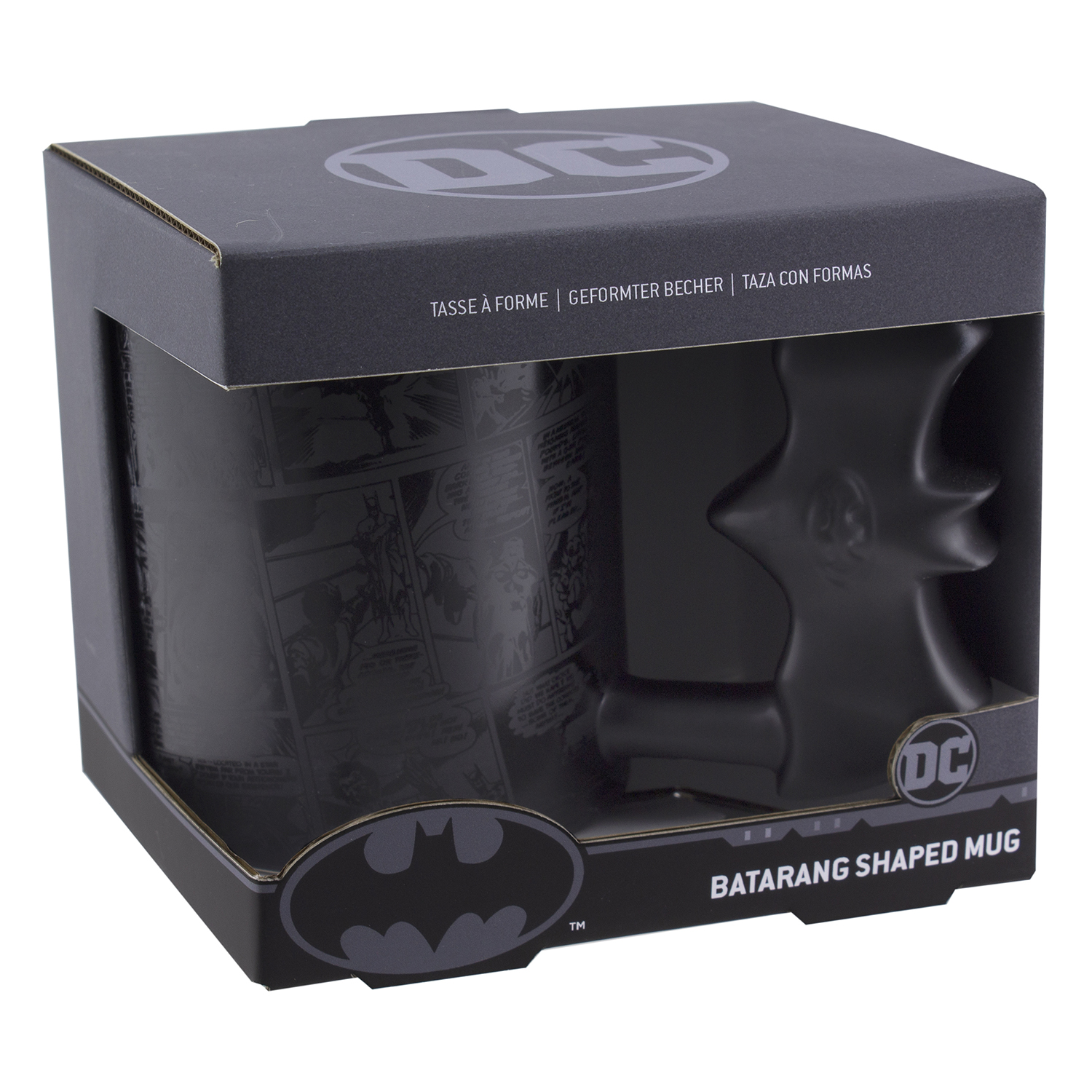 Кружка PALADONE DC Batman Batarang Shaped Mug 330ML PP8053BM - фото 2