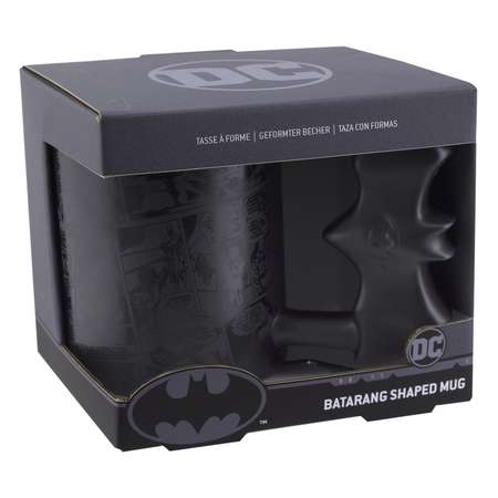 Кружка PALADONE DC Batman Batarang Shaped Mug 330ML PP8053BM