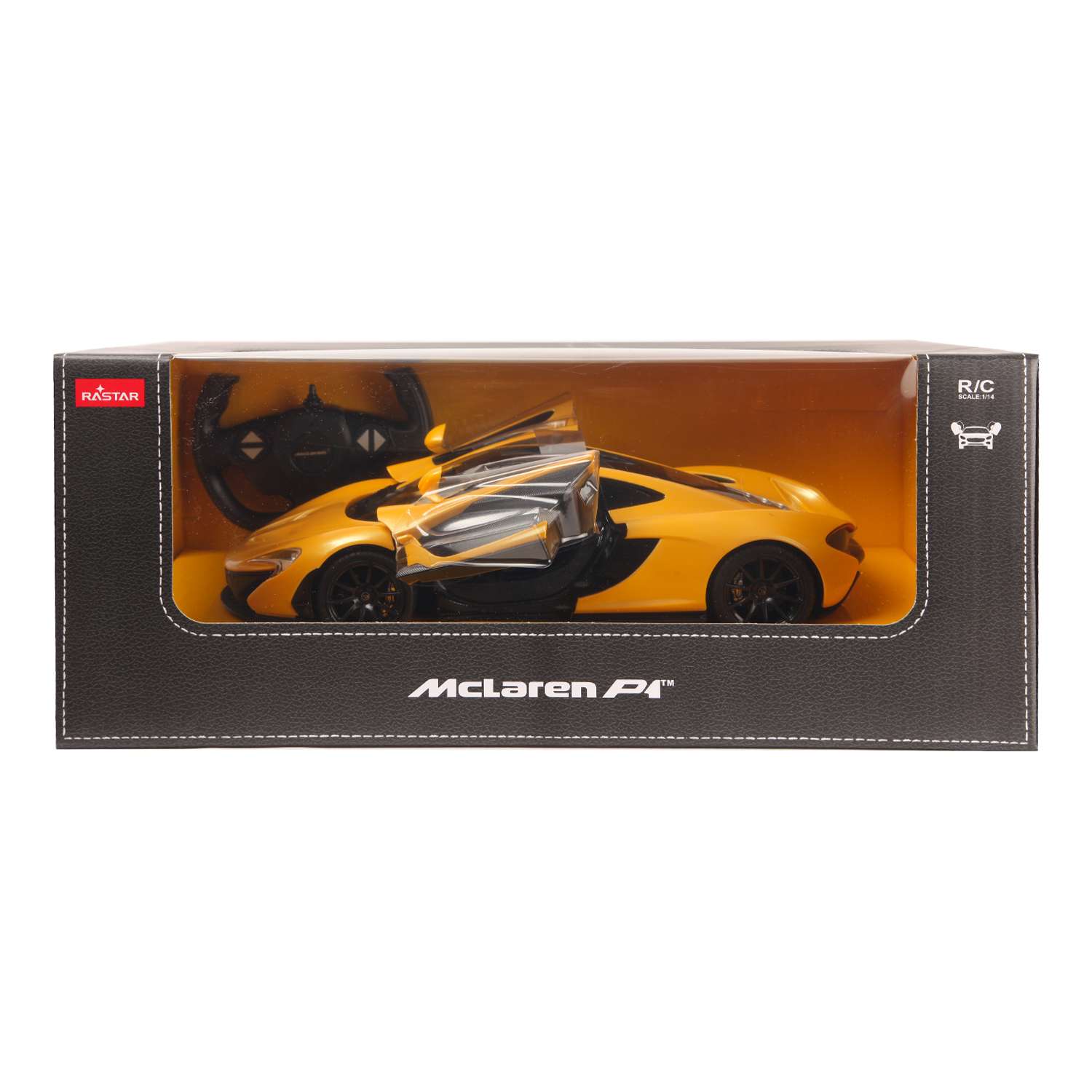 Машина Rastar РУ 1:14 McLaren P1 Желтая 75110 - фото 2