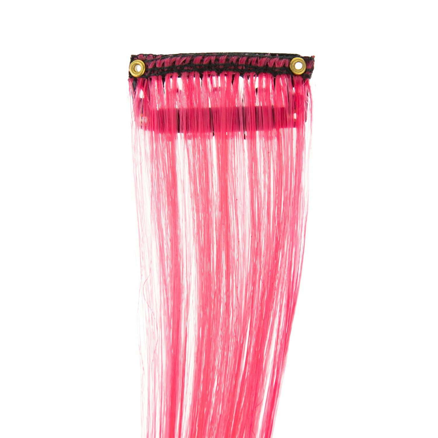 Цветные пряди для волос Lukky Fashion на заколках детские розово-бирюзовый градиент 55 см аксессуары для девочек - фото 7